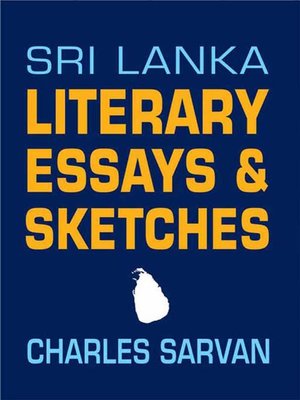 cover image of Sri Lanka Literary Essays & Sketches